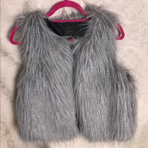 The Limited faux fur vest - Picture 1 of 6